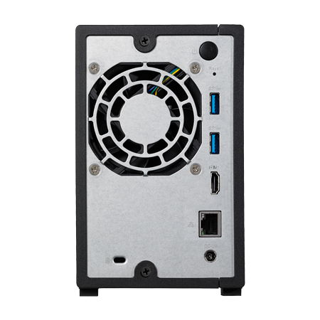 Asustor AS3202 by Blumm Technology (Back View)