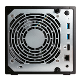Asustor AS3204 by Blumm Technology (Back View)